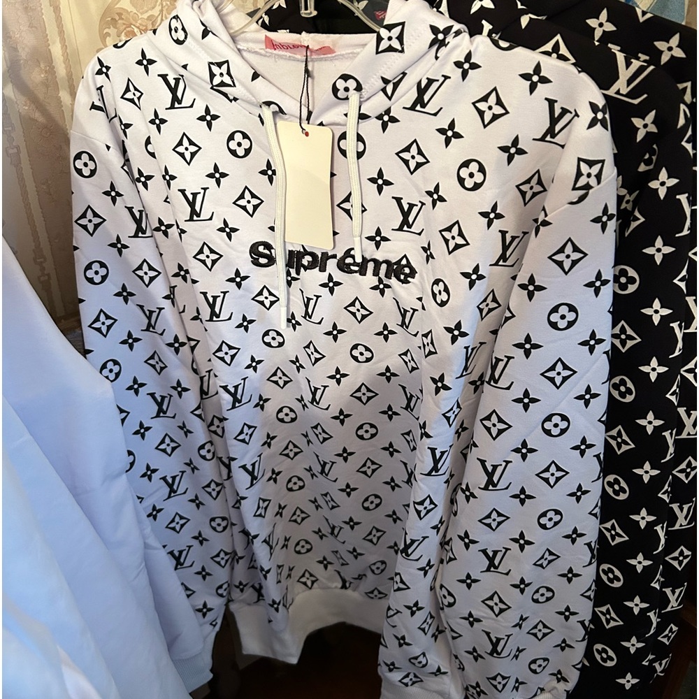 Supreme/Louis Vuitton hoodie - Size XXL - Read Description Before Buying.
